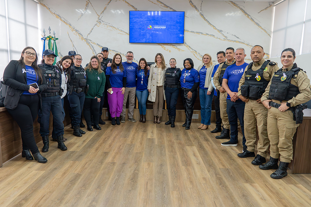 “O amor não causa dor”: Câmara promove evento do Agosto Lilás em Araucária