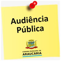 Audiência Pública que tratará sobre o Projeto de Lei do Executivo Municipal sobre a implantação de Condomínios Habitacionais de Lotes Urbanos 