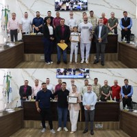 Câmara de Araucária aprova moções de aplausos em reconhecimento ao empreendedorismo e à superação no esporte