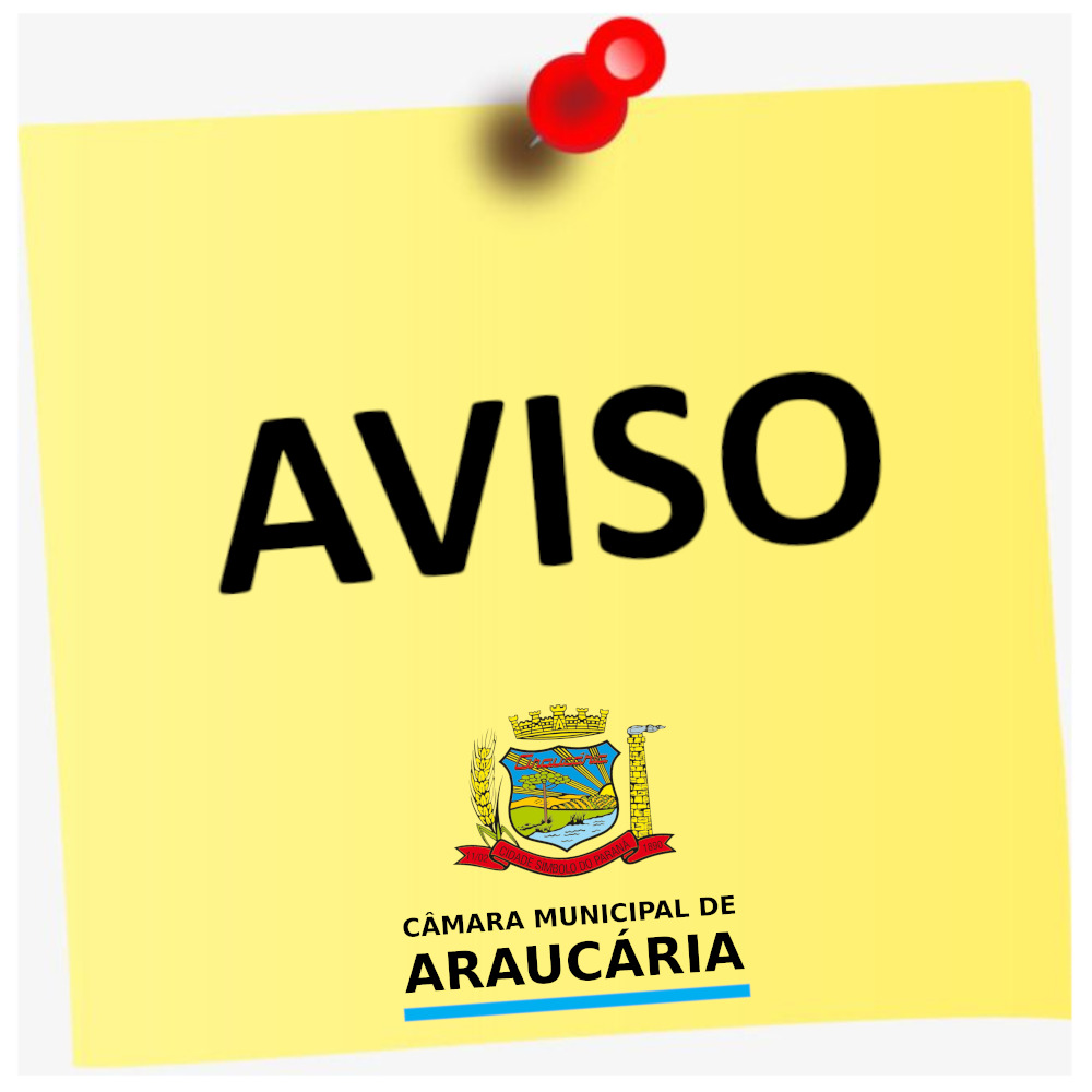 Câmara de Araucária torna pública a classificação provisória do processo seletivo de estagiários