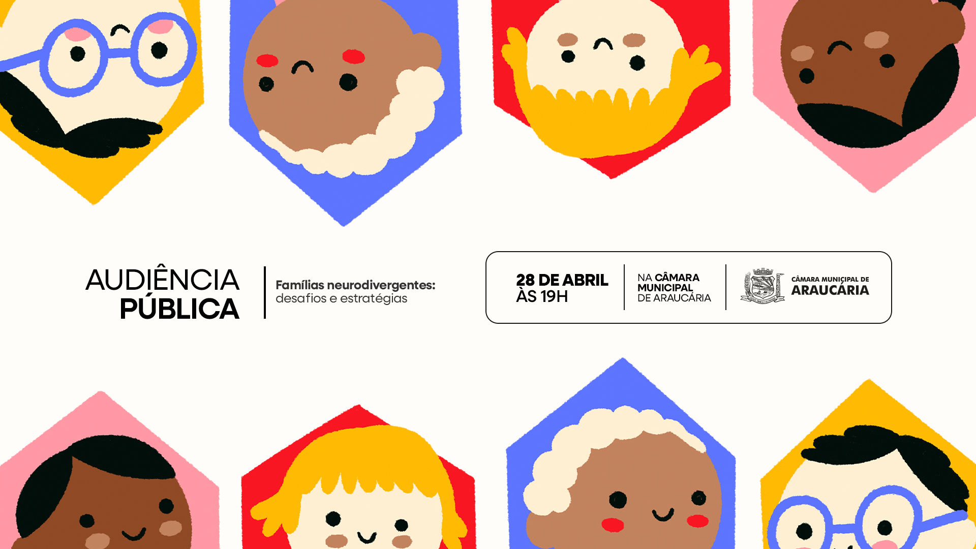 Câmara realiza audiência pública sobre apoio às famílias neurodivergentes no dia 28 de abril