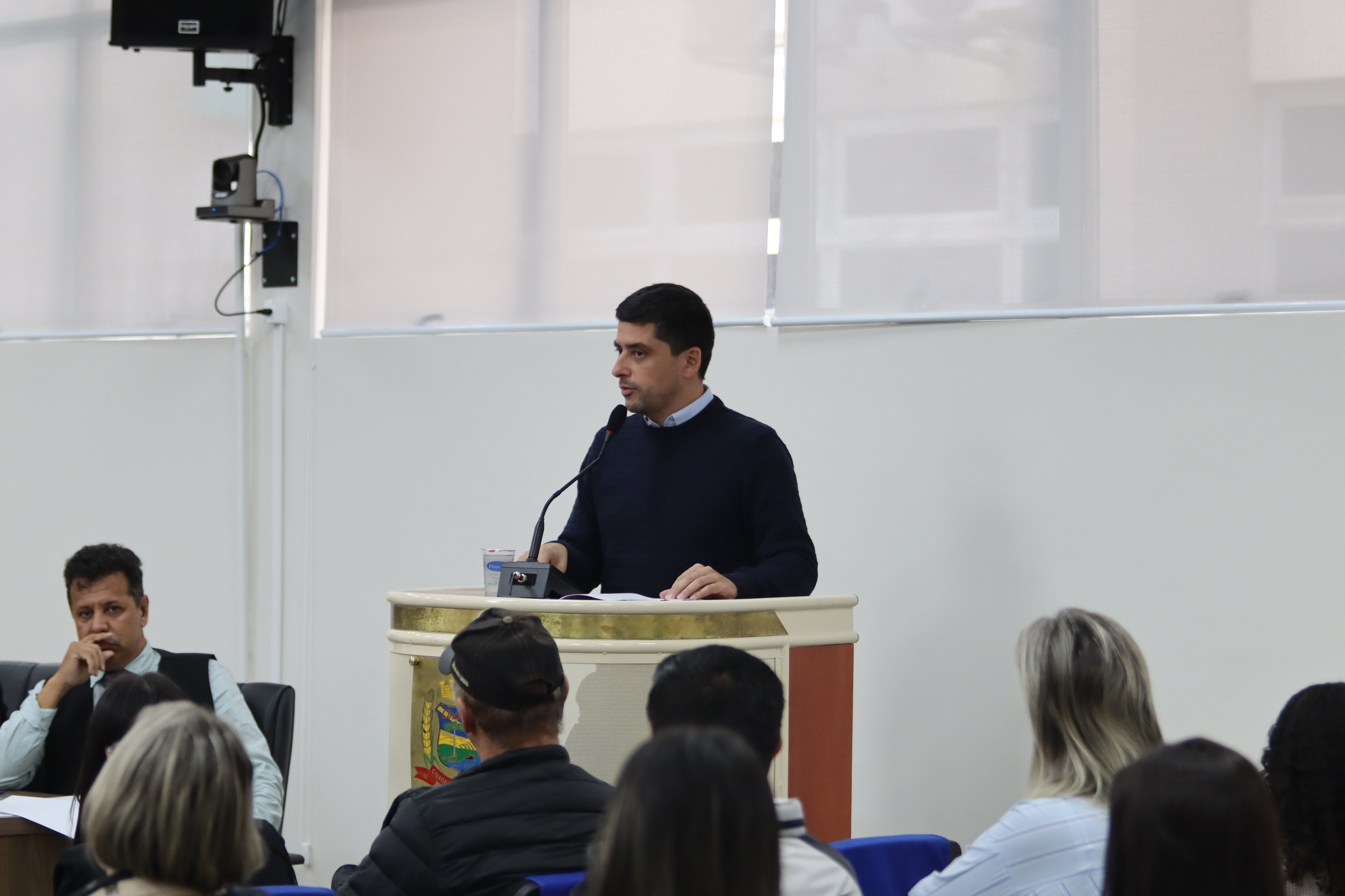 Câmara recebe secretário de Ciência, Inovação e Desenvolvimento para apresentação de diagnóstico e planos futuros