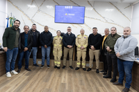 Capitão Zirpoli se despede e apresenta nova comandante dos Bombeiros em Araucária