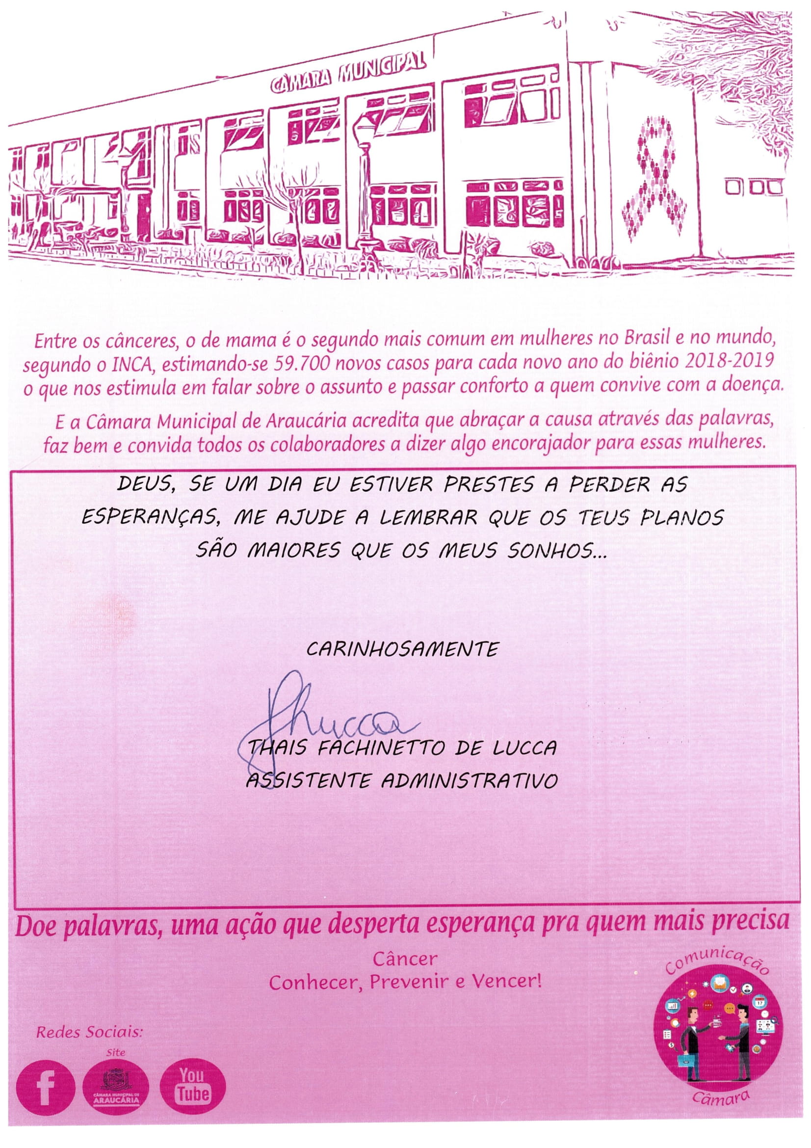 Mensagens Colaboradores