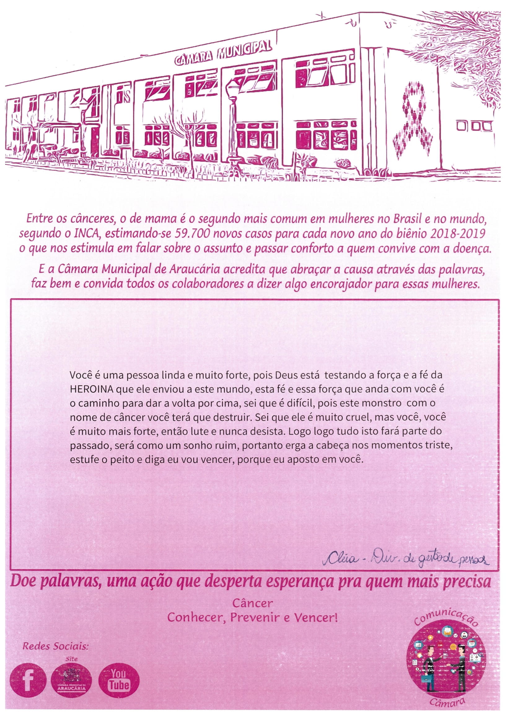 Mensagens Colaboradores