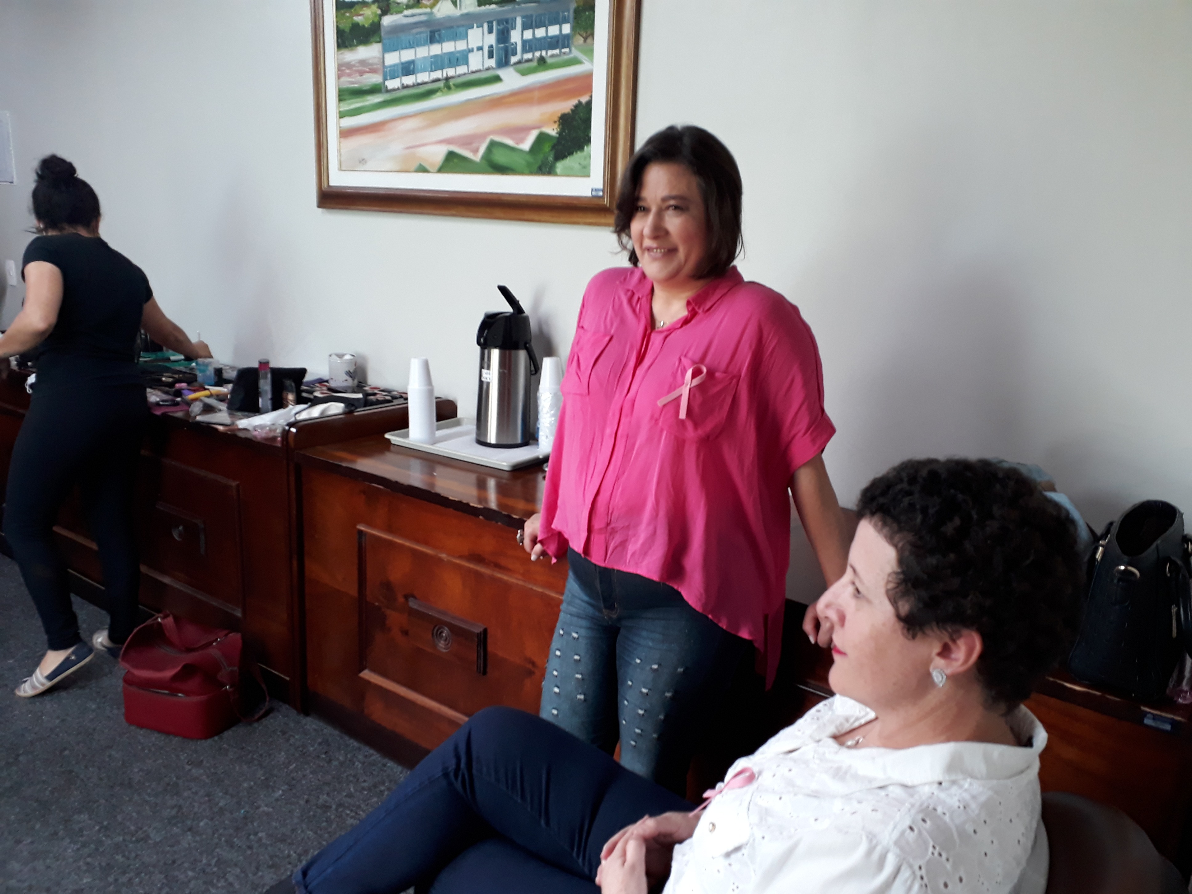 UMA TARDE INSPIRADORA - OUTUBRO ROSA