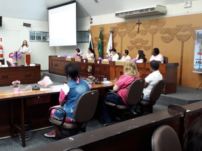 UMA TARDE INSPIRADORA - OUTUBRO ROSA