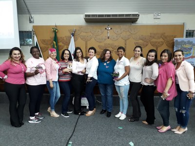 UMA TARDE INSPIRADORA - OUTUBRO ROSA