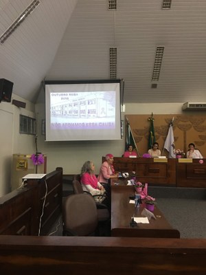 UMA TARDE INSPIRADORA - OUTUBRO ROSA