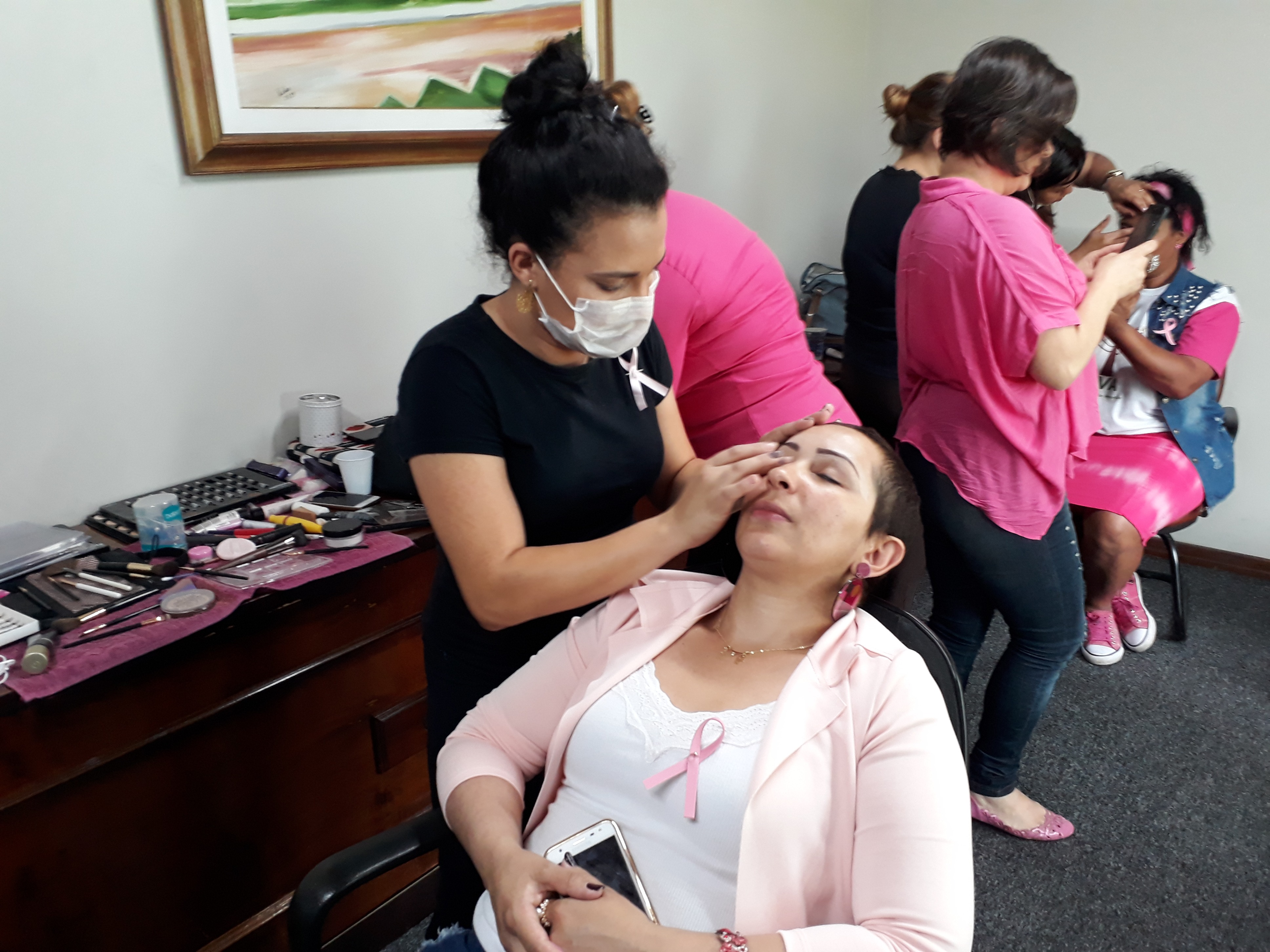 UMA TARDE INSPIRADORA - OUTUBRO ROSA