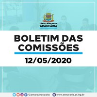 Boletim das Comissões – Saiba quais projetos estão tramitando nas Comissões