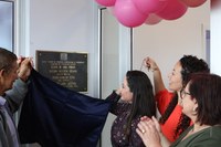 Procuradoria da Mulher da Câmara de Araucária acompanha inauguração do CRAM