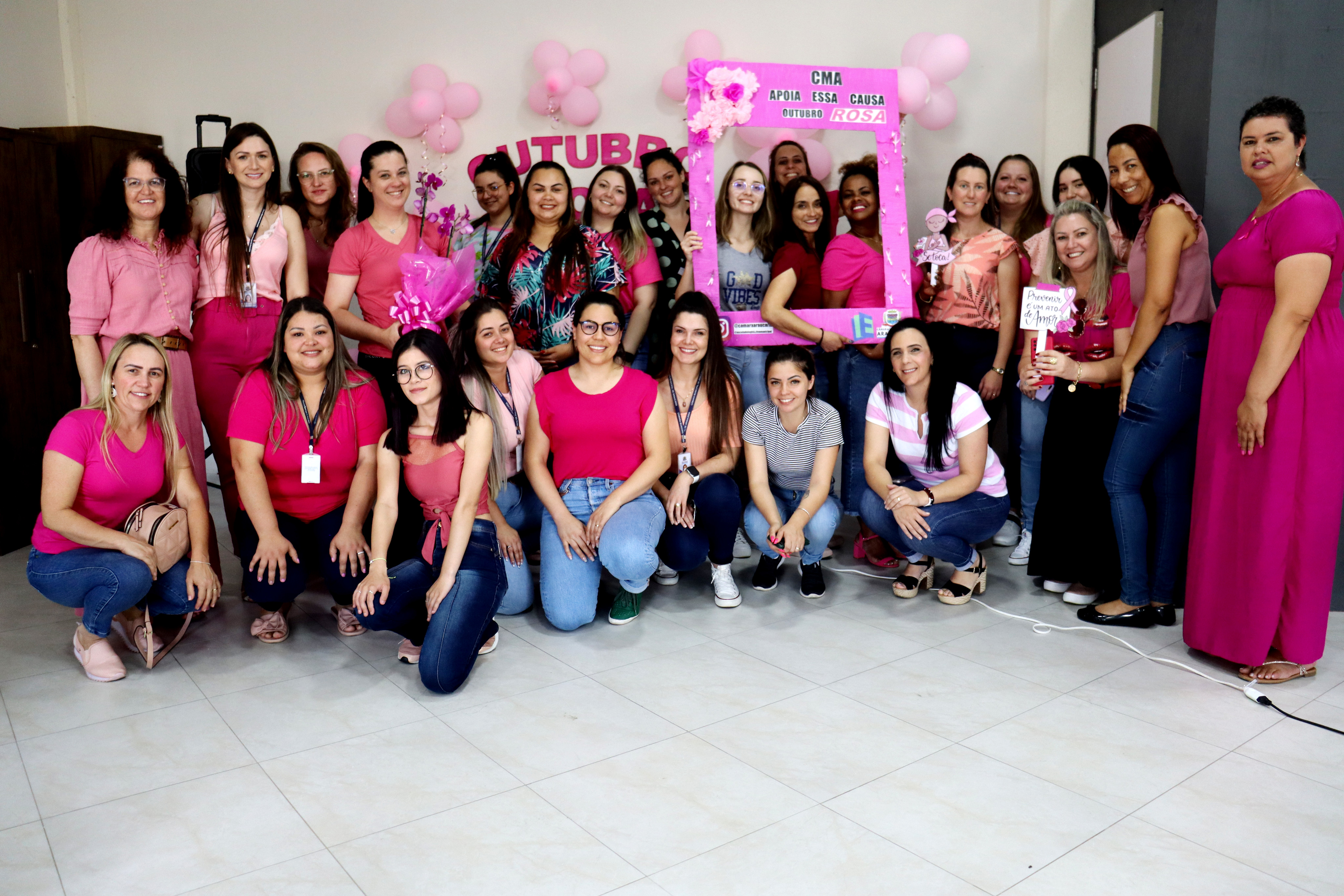 Servidoras da Câmara participam de palestras em alusão à Campanha Outubro Rosa